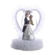 thumbnail image 1 of Adorno de resina para tarta de boda, moderno y sencillo, para novio y novia Amor de cristal grande, 1 of 9