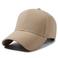 thumbnail image 2 of Casquettes de Baseball pour Femmes, Grande Casquette de Baseball Oversize pour Femmes, Grosse Casquette Réglable Grosse Casquette Papa, Accessoires de Mode Automne Hiver, 2 of 5