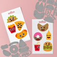 thumbnail image 4 of 2Pcs Fast Food Cutting Dies Donut Pizza Hamburger Template Hot Dog French Fries Decorations Embossing Stencils for Card Scrapbooking and DIY Craft Album Paper Card Decor, 4 of 8