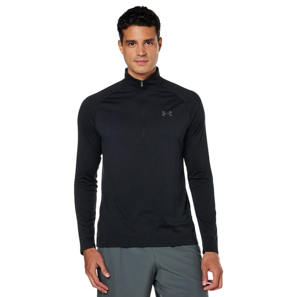 Camisa Under Armour UA Tech™ de manga larga con media cremallera para hombre