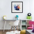 thumbnail image 3 of Stupell Industries Contemporary Hockey Splash Watercolor Burst Black Framed Print Under Glass, 16 x 16, by LSR Design Studio, 3 of 8