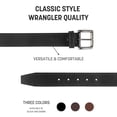 thumbnail image 2 of Cinturón Wrangler Leather Country Casual Negro para Hombre Talla 34, 2 of 7