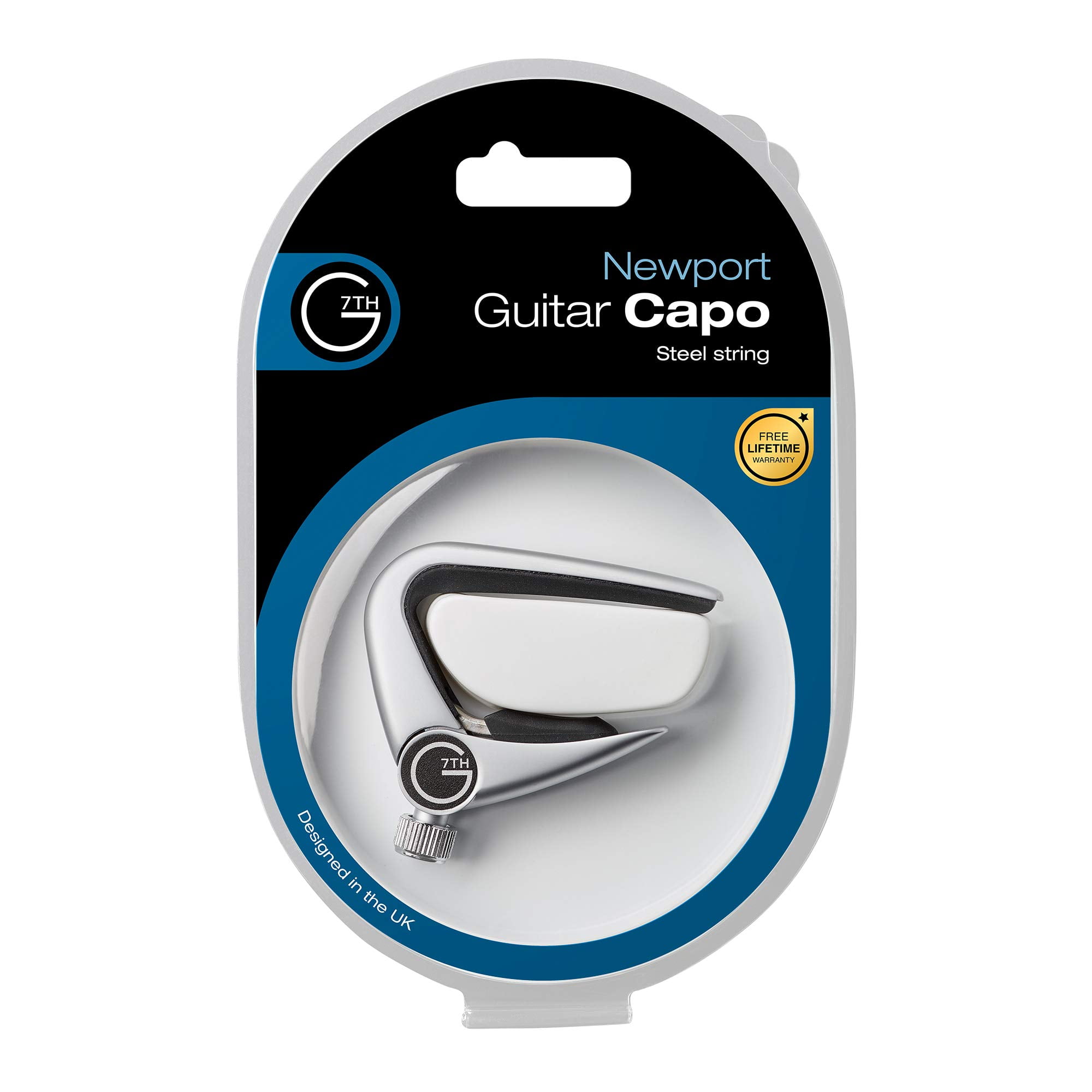 G7th Newport 6 String Capo Silver