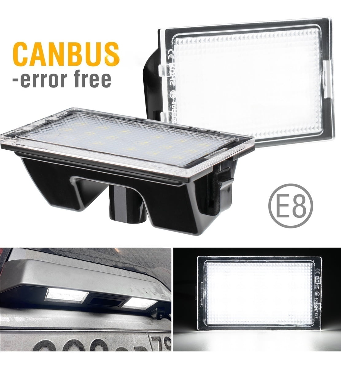 Applicable to License Plate Lights for Land Rover Discovery 3 4