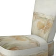 thumbnail image 4 of Designart "pasture Grasslands Minimalism II" Beige Landscapes Upholstered Accent Chair - Traditional Arm Chair For Bedroom, 4 of 5