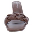 thumbnail image 3 of Madden Girl Womens Gracy Slip On Padded Insole Slide Sandals, 3 of 3