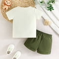 thumbnail image 2 of LAPAKIDS Infant Toddler Baby Boy Summer Clothes T-Shirt Short Pants Outfits Set 2-3 T, 2 of 7