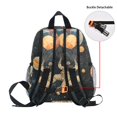 thumbnail image 5 of FORMRS School Backpack with Front Zippered Pocket 12" Student Travel Daypack, Retro Watercolor Planet, 5 of 6