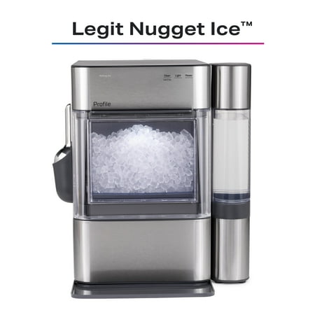 GE Profile™ Opal™ 2.0 Ultra Nugget Ice Maker with Side Tank and Scale Inhibiting Filter