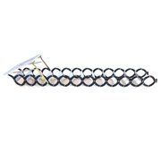 FETCOI 12-Step Wall Mount Ceiling Ladder Attic Folding Pulldown Loft Wall Ladder Stair
