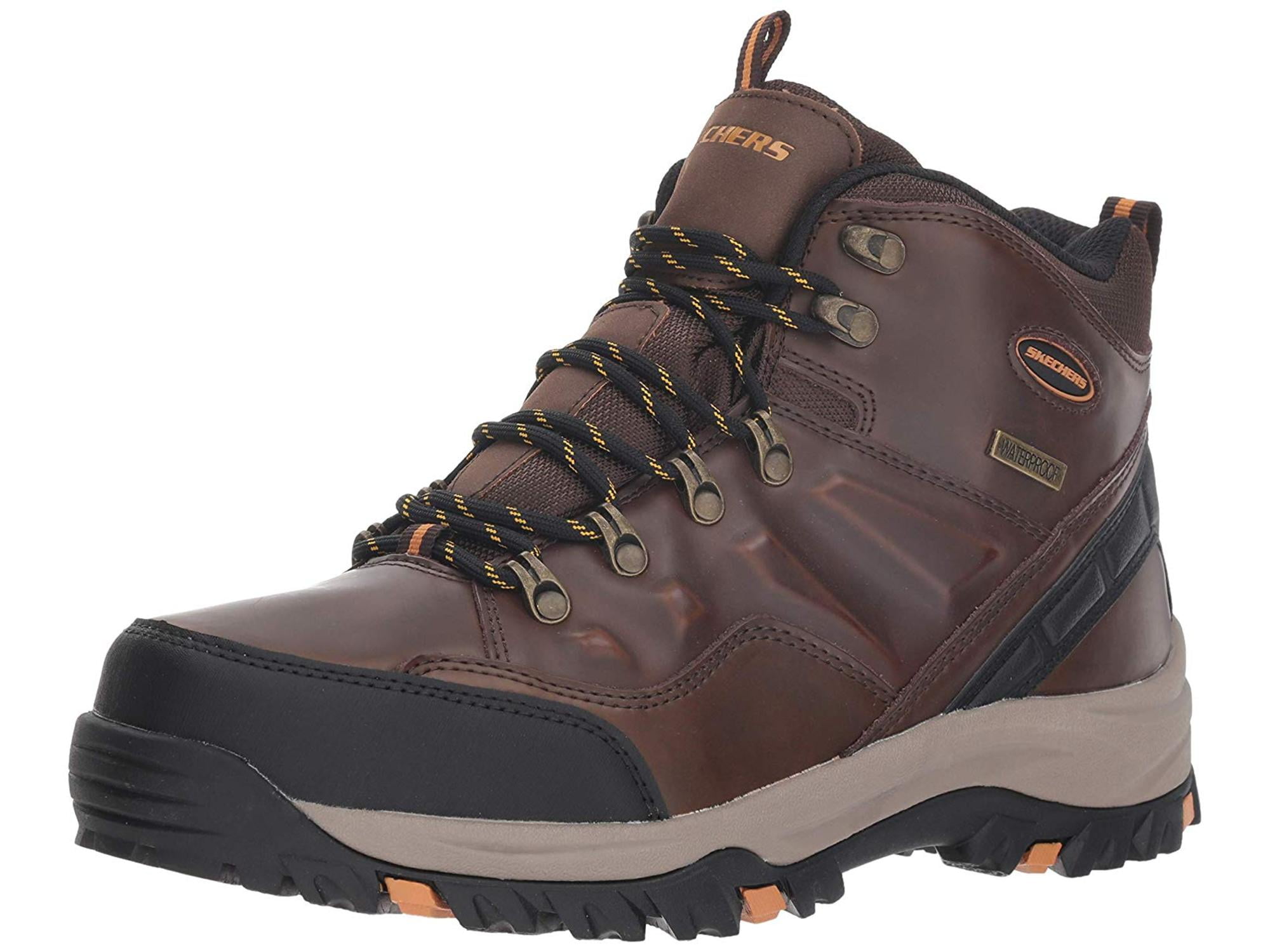 Skechers Skechers Men's RelmentTraven Hiking Boot, Dkbr, Size 16.0