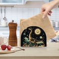 thumbnail image 2 of Yayeee Napkin Holder for Table Kitchen Paper Tissue Organization, Black Dinosaur, 2 of 8