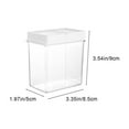 thumbnail image 3 of JingChun Airtight Food Storage Containers with Lids, Plastic Kitchen and Pantry Organization Canisters for Cereal, Dry Food, Flour and Sugar, BPA Free, 3 of 8