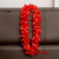 thumbnail image 4 of Hawaiian Flower Necklace Leis Artificial Garland Hawaii Beach Party Decoration Fancy Dress Luau     Wedding Birthday Cosplay, 4 of 9