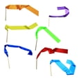 thumbnail image 4 of UPGRATOR 7Pcs Ribbon Streamer Kid Assorted Color for Marching Band 100x10in, 4 of 8