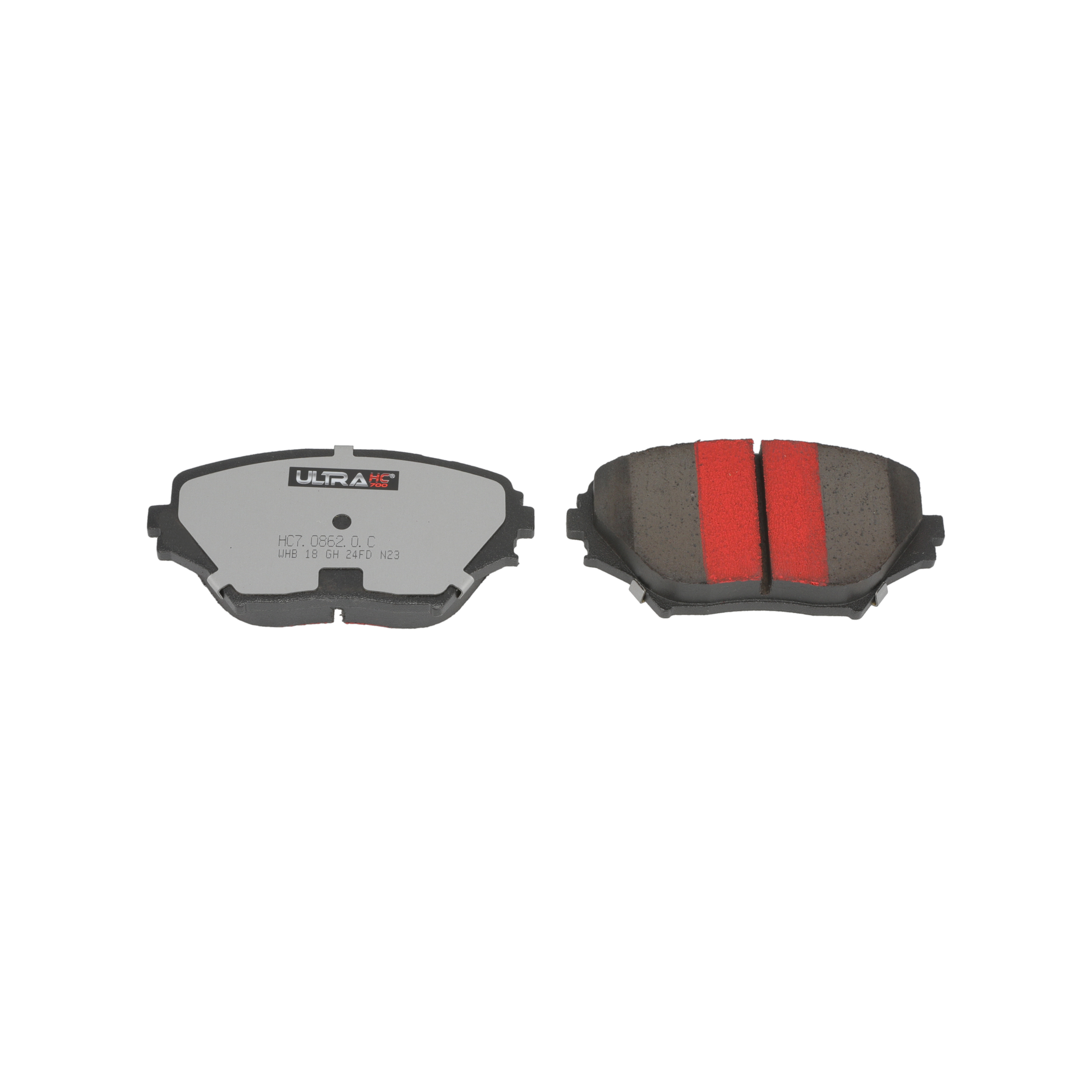 UltraHC 700 Brake Pad Set, Front HC7.0862.0.C, Toyota RAV4 2005-2001