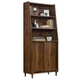 thumbnail image 4 of Pemberly Row Bibliothèque Grand en Bois Manufacturé Noyer Grand, 4 of 11