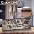 thumbnail image 4 of Laundry Room Sign Laundry Signs Wall Decor Rustic Laundry Sign Farmhouse Decor, 4 of 8
