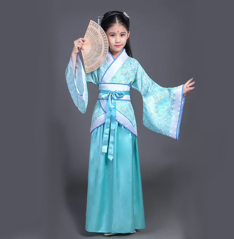 Girls Women s Ancient Chinese Traditional Hanfu Dress Fancy Dress Christmas Party Dress Walmart