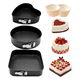 thumbnail image 1 of Moldes Pasteles Repostería Desmontables Para Tartas 3 Piezas, 1 of 5