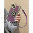 thumbnail image 5 of Case Compatible with iPhone 11 Pro Max,Cute 3D Vintage Camera Phone Case with Hand Strap Unique Cool Silicone TPU Case Shockproof Protective Case Women Girls for iPhone 11 Pro Max, 5 of 14