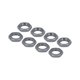 thumbnail image 1 of 17 mm Tuerca de Rueda RC de Aluminio Rosca M12X1.0 mm Tuerca Hexagonal para Ruedas de RC de 1/8 para Camiones Todoterreno Piezas Mejoradas 8Pcs Color Titanio, 1 of 6
