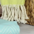 thumbnail image 5 of Peach & Oak Single Kitchen Towel, Aqua Chevron Pattern, 5 of 6