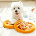 thumbnail image 5 of Juguetes de piscina, juguetes para bebés, juguetes para niños pequeños, juguete con sonido para roer perros, divertido juguete de pizza llamado entrenamiento interactivo, resistencia al desgarro, simu, 5 of 5
