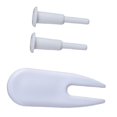 thumbnail image 3 of Juego de 2 tapones para pelotas de gimnasio con extractor, color , ligeros y fiables, para pelotas inflables y colchones de aire., 3 of 9