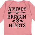 thumbnail image 4 of Inktastic Boys Valentines Day Breaking Hearts Boys Long Sleeve Baby Bodysuit, 4 of 5
