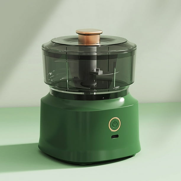 Picadora eléctrica de ajos, picadora auxiliar de alimentos para bebés de 350ml, picadora de carne de barro Likrtyny Para estrenar
