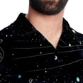 thumbnail image 5 of Virgo Constellation Men's Short Sleeve Button Down Hawaiian Beach Printed Casual Shirts, 5 of 6