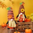 thumbnail image 7 of Moocorvic Fall Decor Felt Gnome With Hats, 11'' Thanksgiving Table Centerpiece Tiered Tray Decor Gnome Gifts Decoration for Home, 7 of 7
