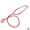 Red, variant on DLQT Red Ninghai Changyang Plastic Children'S Simulation Stethoscope Various Colors Teaching Stethoscope