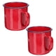 thumbnail image 2 of 2 piezas de esmalte de esmalte Vintage Copa de agua Vintage Copas para beber para el hogar Topas de agua de la oficina, 2 of 7