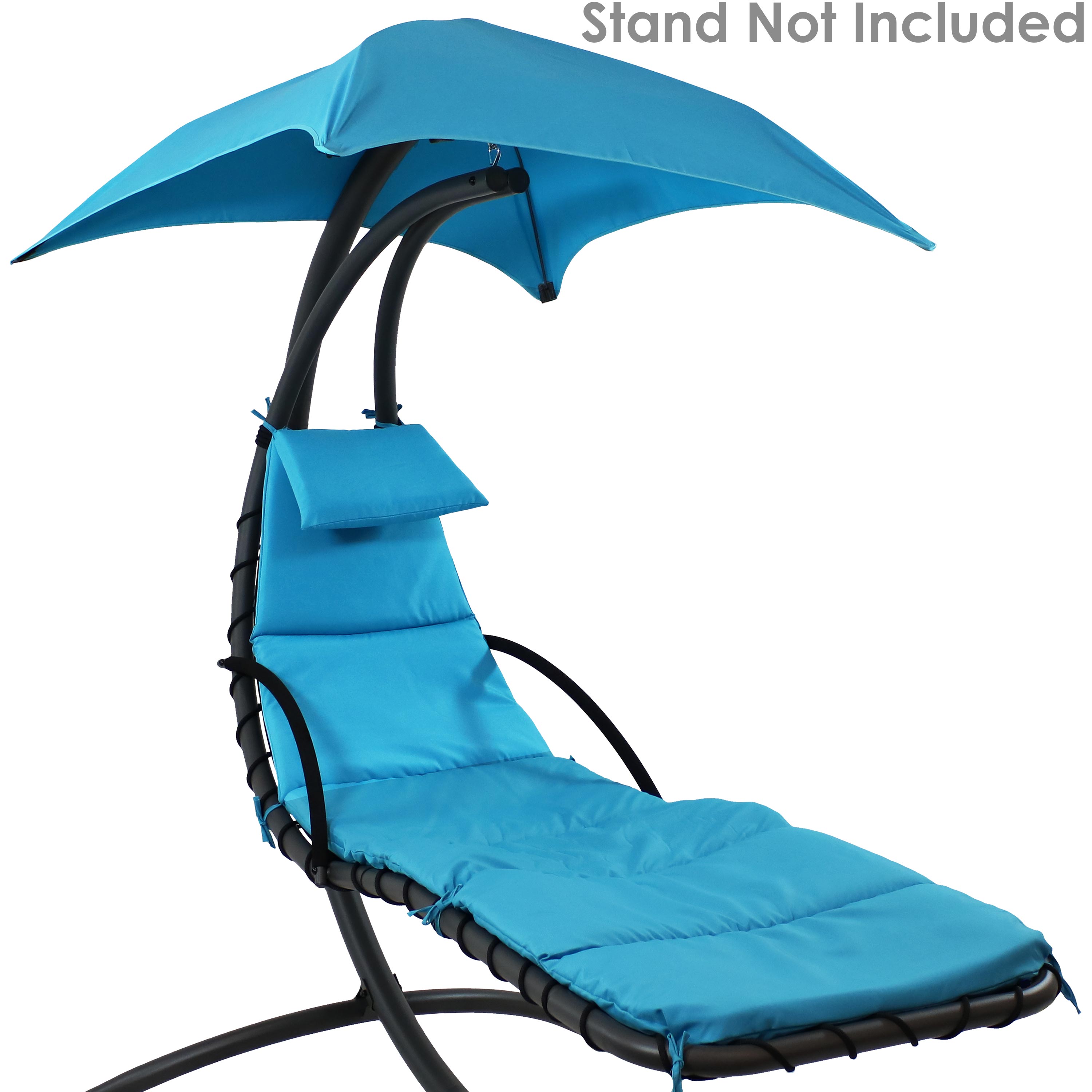 Outdoor Hanging Lounge Chair Replacement Cushion and Umbrella Fabric for Chaise Hanging Hammock Chair - image 3 of 3