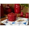 thumbnail image 2 of STAUB Ceramique 8 cm Ceramic Salt Crock, Cherry, 2 of 3