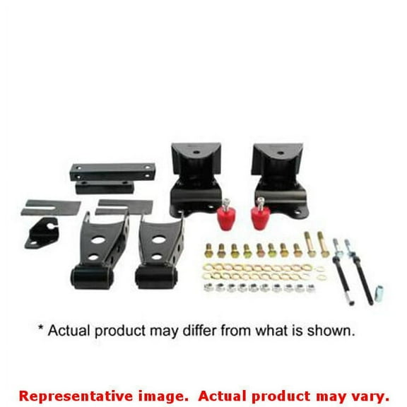 Belltech 6503 Belltech Shackle and Hanger Kit Fits:CHEVROLET 1988 - 1998 C1500