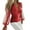 Red, variant on MIXUE Womens Summer Tops Solid Color V Neck Mesh Long Sleeve Fashion Casual Shirts For Women Tee Shirts Daily-Wear,Pink,L