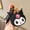 A, variant on Kawaii Sanrio Purse My Melody Hello Kitty Keychain Kuromi Wallet Anime Silicone Storage Coin Purse Card Holder Gift for Girls