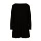 thumbnail image 4 of Vestido Largo de Manga Larga para las Mujeres Color Sólido Cuello Redondo Suelto Medio Ternera Vestido de Noche, Vestido Casual de Manga Larga para las Mujeres Dormir, 4 of 7