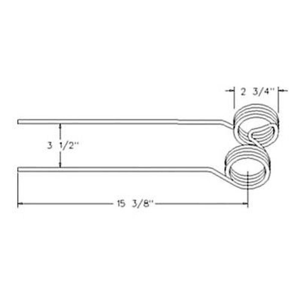 Spare & Replacement Parts 0109040 5 Pack Hay Tedder Teeth Fluffer Tooth