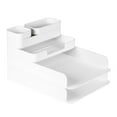 thumbnail image 2 of Stylo + Gear bureau boîte de rangement blanc, 2 of 4