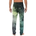 thumbnail image 5 of Domzest Mens Halloween Pajama Pants Halloween Graphic Wide Leg Pajama Bottoms Drawstring Elastic Waisted Funny Pj Bottoms Green XL, 5 of 5