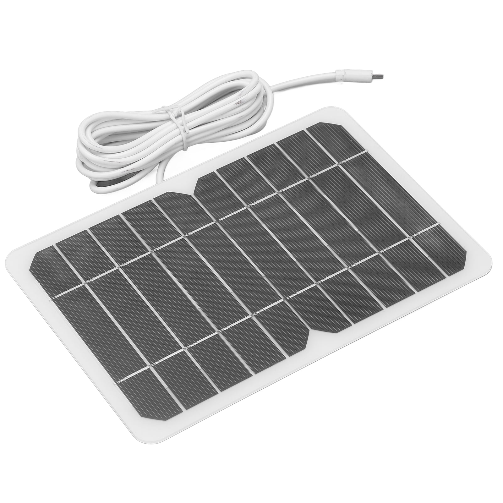 elegant sfære Reskyd USB Micro Output Solar Panel, 5W 5V DIY Solar Charger Lightweight For Solar  Street Light - Walmart.com