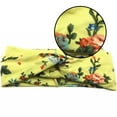 thumbnail image 5 of Women's Boho Criss Cross Style Head Wrap Hair Band- Yellow Floral Design, 5 of 7