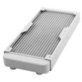 thumbnail image 2 of Computer CPU Aluminum 18 Pipes Water Cooling Heat Exchanger Radiator White 10.6 Inch Long, 2 of 5