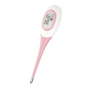 Basal Body Thermometer, Ovulation Tracker, 8 Seconds Digital Basal Body Thermometer for Ovulation, High Precision Oral Thermometer, Accurate Rectal Thermometer, Large Screen and Backlit