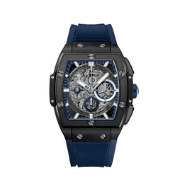 ED HARDY ガラス時計 Ed Hardy Men's Shiny Gold Tone Metal Strap Watch 46mm