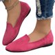 thumbnail image 5 of Zapatos para Planos Mujeres Punta Redonda Ballet Deslizamiento en Elegante Cómodo Trabajar, 5 of 8